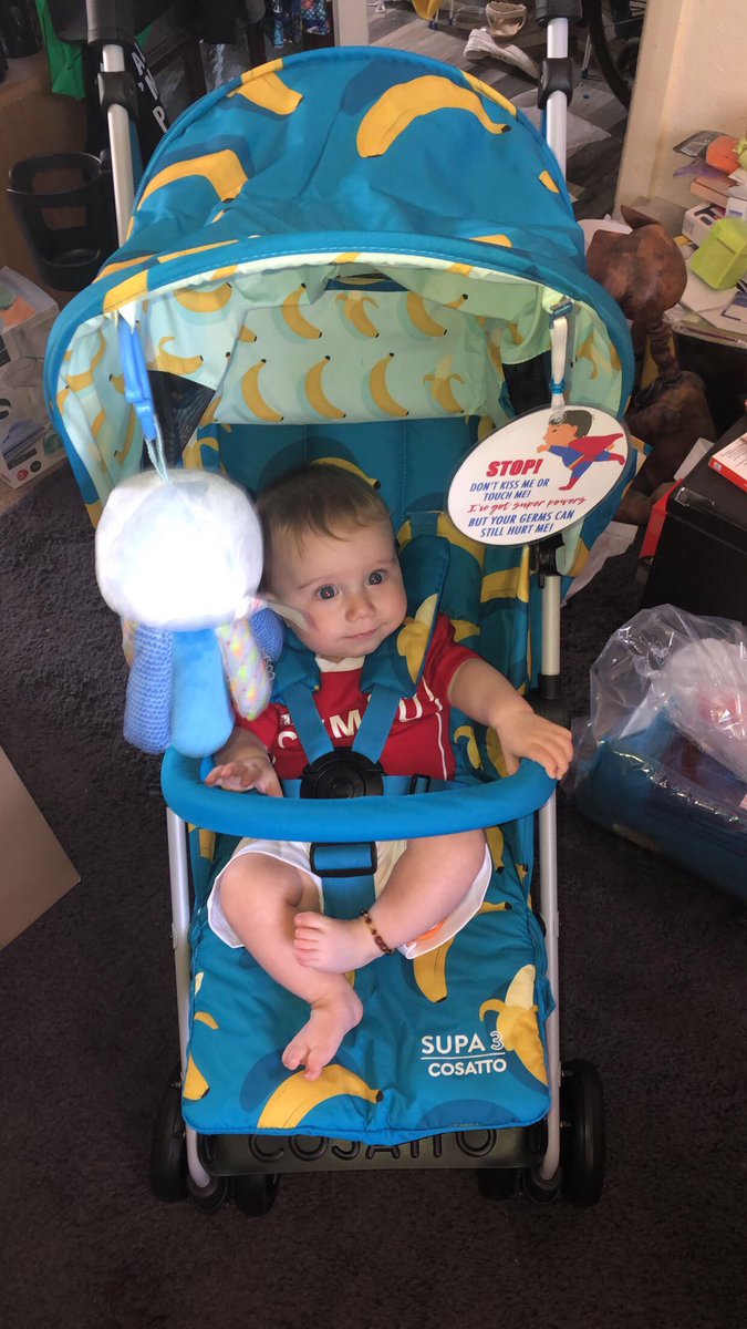 Zollie_Holby's tweet photo. Colby’s new stroller arrived today💙🍌 #cosatto #gobananas #stroller #babyboy @Cosatto_Tweets https://t.co/XjIuAaTvX7