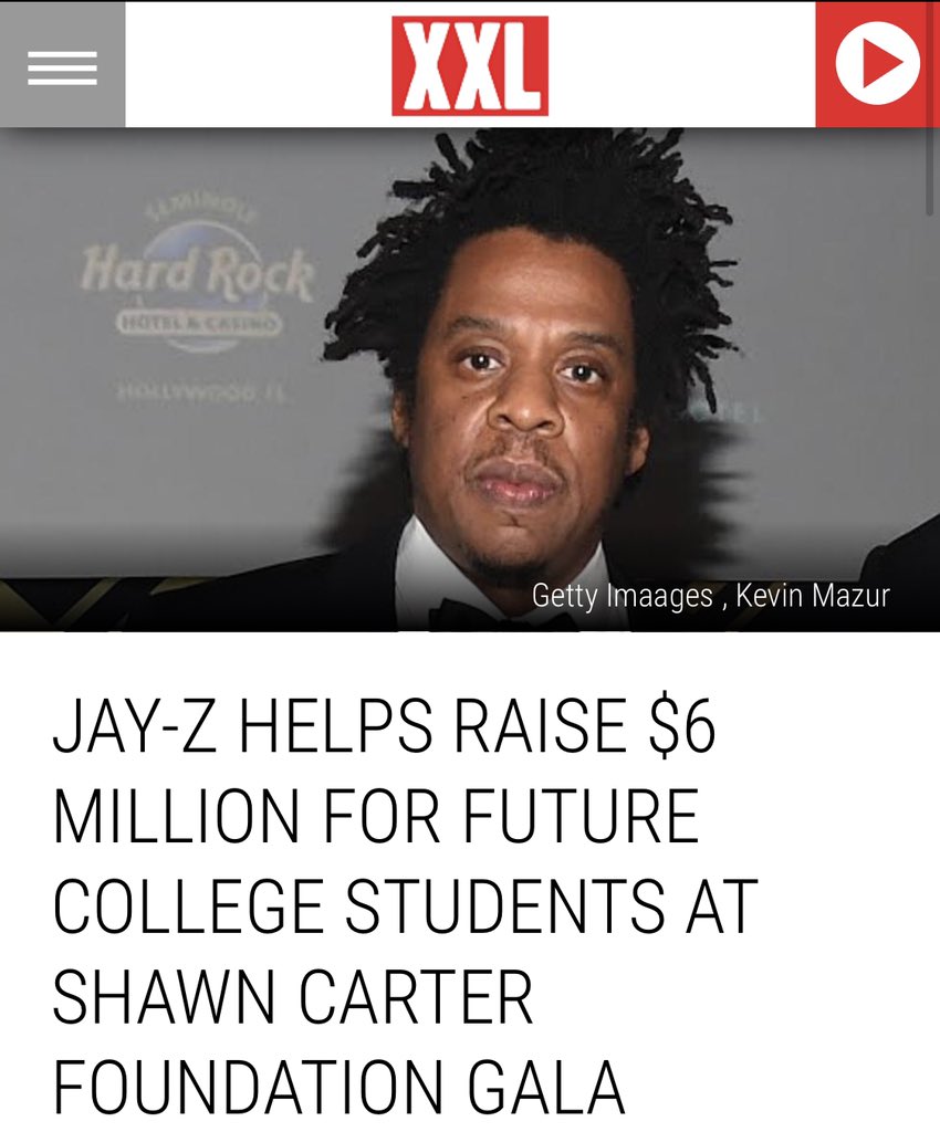 34.Jay-Z raised $6M for education & future college students at SC Foundation Gala (2019)Jay-Z invested $3M in bail reform startup Promise (2019)Jay-Z & Roc Nation filed new lawsuit in pursuit of Mississippi prison reform (2020)