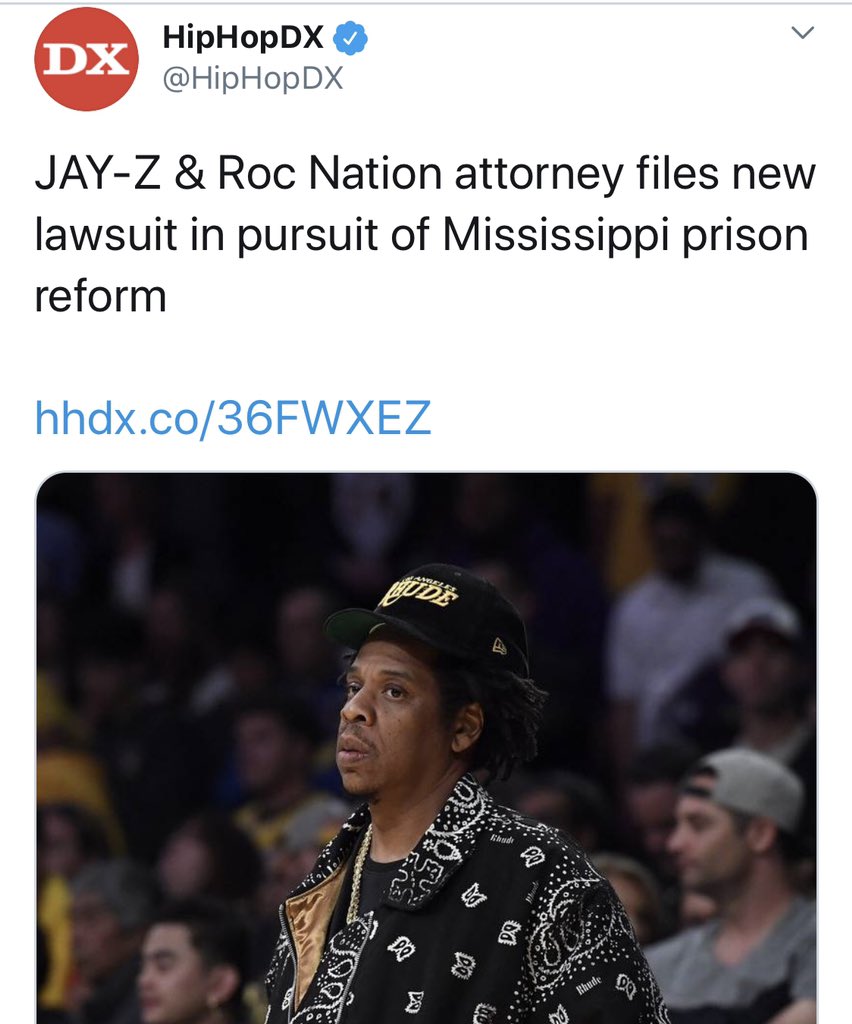 34.Jay-Z raised $6M for education & future college students at SC Foundation Gala (2019)Jay-Z invested $3M in bail reform startup Promise (2019)Jay-Z & Roc Nation filed new lawsuit in pursuit of Mississippi prison reform (2020)