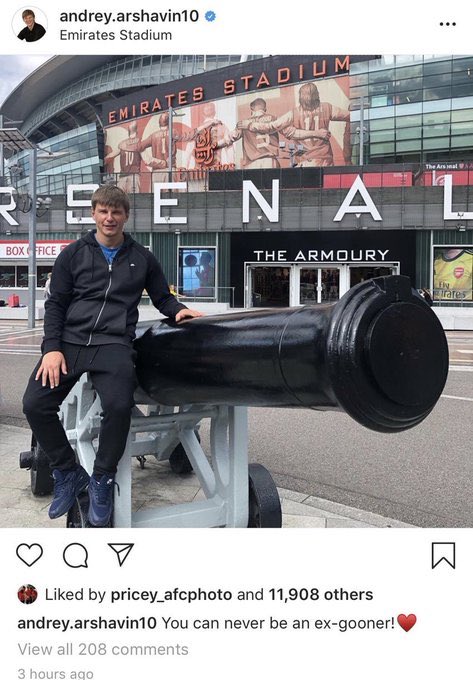 Happy birthday, Andrey Arshavin! Forever one of us. 