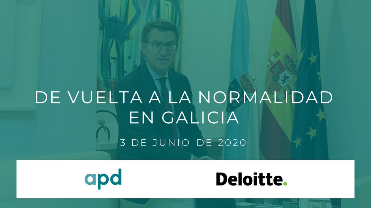 Lauraqmt's tweet photo. 📅Miércoles, 3 de junio

📢#APDLive con Alberto Núñez Feijóo, presidente de la @Xunta con @APDasociacion y @Deloitte_ES 

Súmate en 👉https://t.co/ZzIBzkP50z https://t.co/eyeQgp94KK