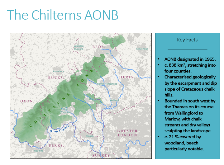  #PATC5 3/20 The Beacons of the Past (BotP)  #Chilforts project was developed by the Chilterns Conservation Board  @ChilternsAONB to investigate the hillforts of the Chiltern Hills of Southern Britain, which has the 10th largest concentration in the UK