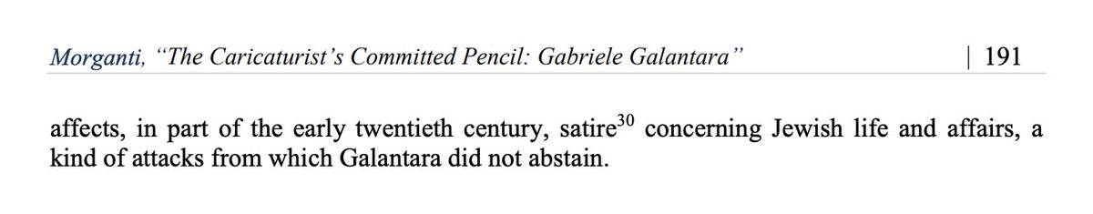 Crucially, she points out that this came about not as some aberration from his earlier socialist views, but rather as a progression from the simplistic characterisation of 'the other' with the same palette of grotesque inhuman personifications they traded in. 12/14