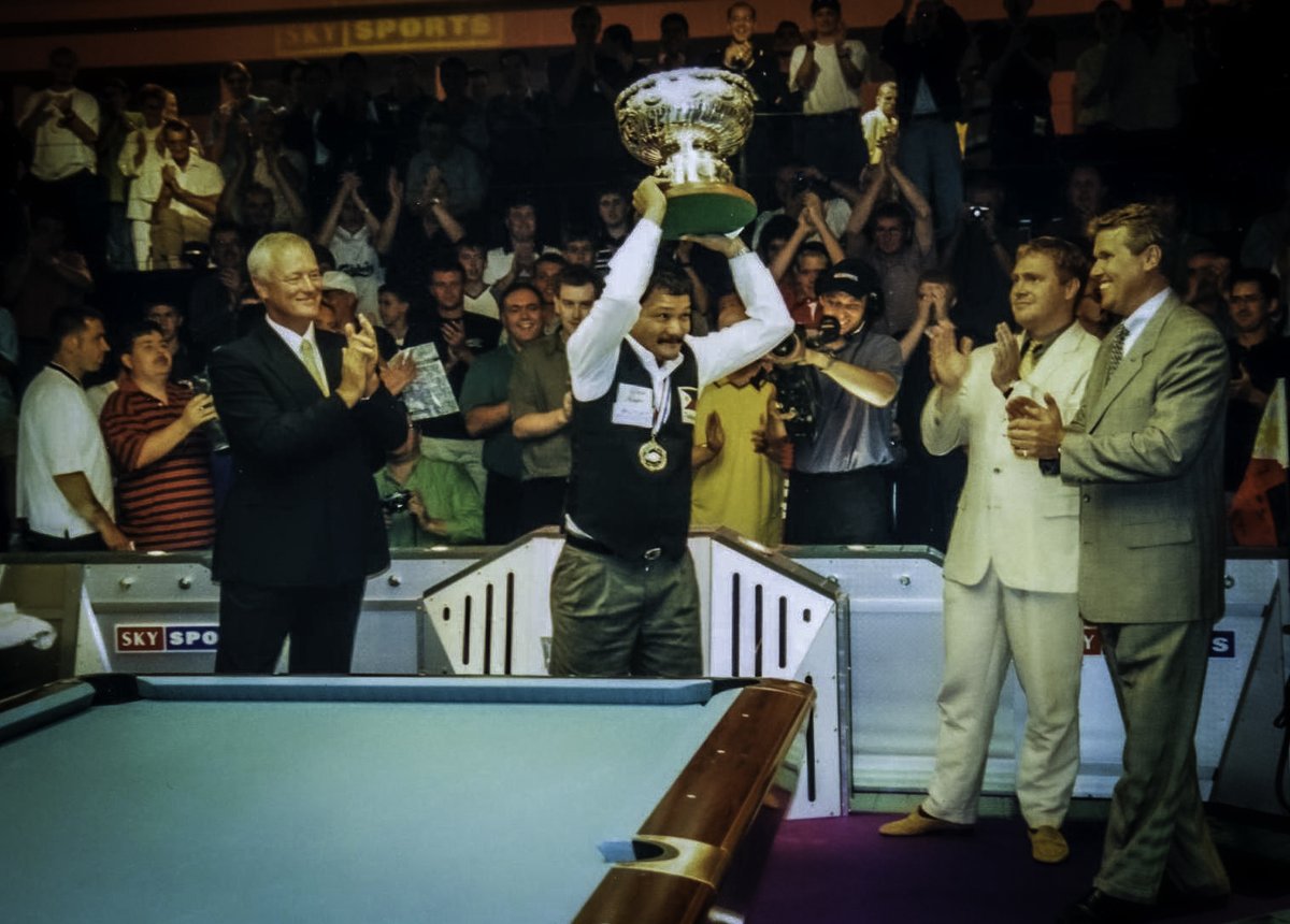 WorldPoolChamp's tweet image. 🤩 Barry's favourite moments

We've compiled @BarryHearn's favourite moments into a playlist on Matchroom.Live

Making the list: Efren Reyes' win of the 1999 #WorldPoolChampionship

Video coming SOON!

Register to  now!