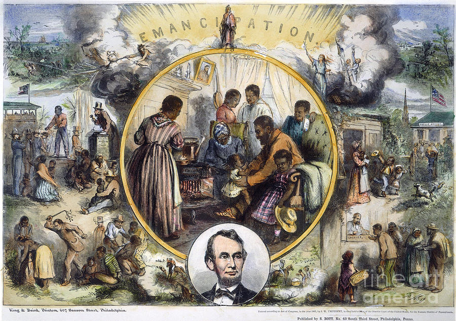 Amalan ini dikecam oleh negeri2 industri utara yang tak ada ladang. Pada tahun 1861, negeri2 utara berperang dengan selatan untuk menamatkan sistem perhambaan.Perang berakhir dengan kemenangan Utara dan Presiden Abraham Lincoln memansuhkan sistem perhambaan pada tahun 1863.