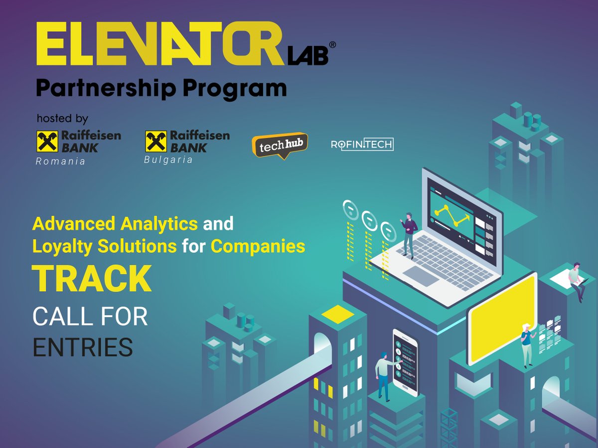 We're looking for tech startups who work on Advanced Analitycs or Loyalty Solutions for companies, to join Elevator Lab Challenge, a program made in partnership with Raiffeisen Bank Romania.
Apply by June 26 👉 elevator-lab.com/partnership-pr…
#AdvanceDataAnalysis #Loyalty #ElevatorLab