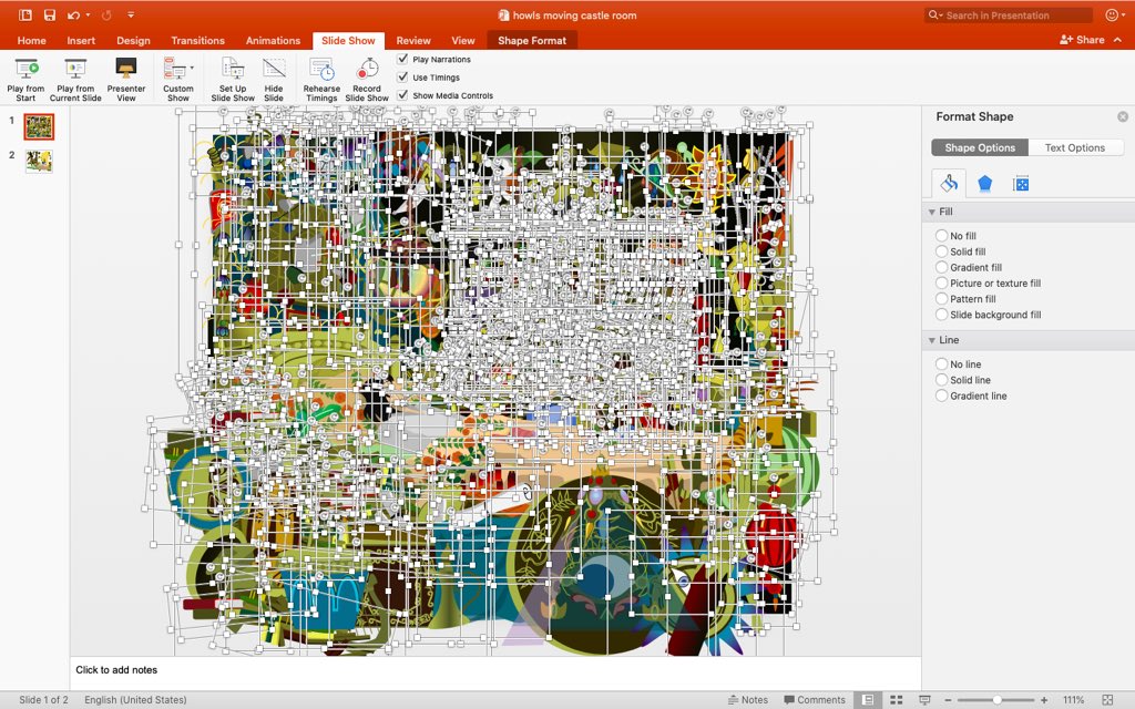 sojium_'s tweet image. after 4 days,,, i fINALLY DID IT 😭!! I used powerpoint in creating Howl&apos;s Room, it was stressful but I think it was worth it 🥺 #ghibliredraw 

#artph #ArtistOnTwitter