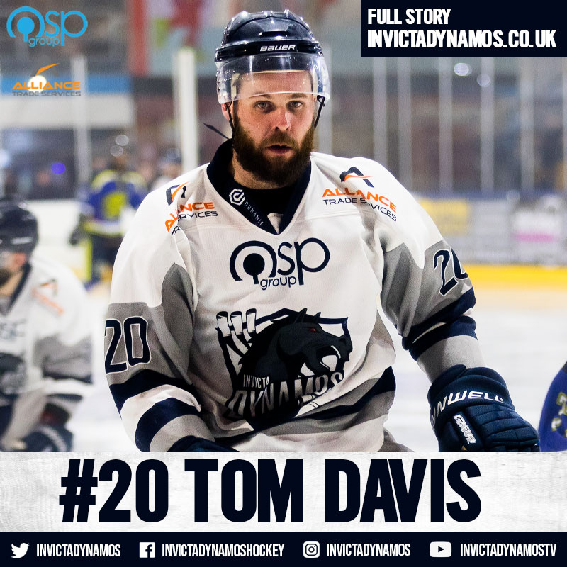 InvictaDynamos's tweet photo. PLAYER RETURNS: Davis decides to stay with the Dynamos

Tom Davis has become the fifth player to return to the Dynamos ahead of the 2020/21 season after committing to a second consecutive campaign in Kent.

Welcome back @TommyD4310!

Story sponsorship: https://t.co/Y48OVWgObh https://t.co/pbvXTzYKz7