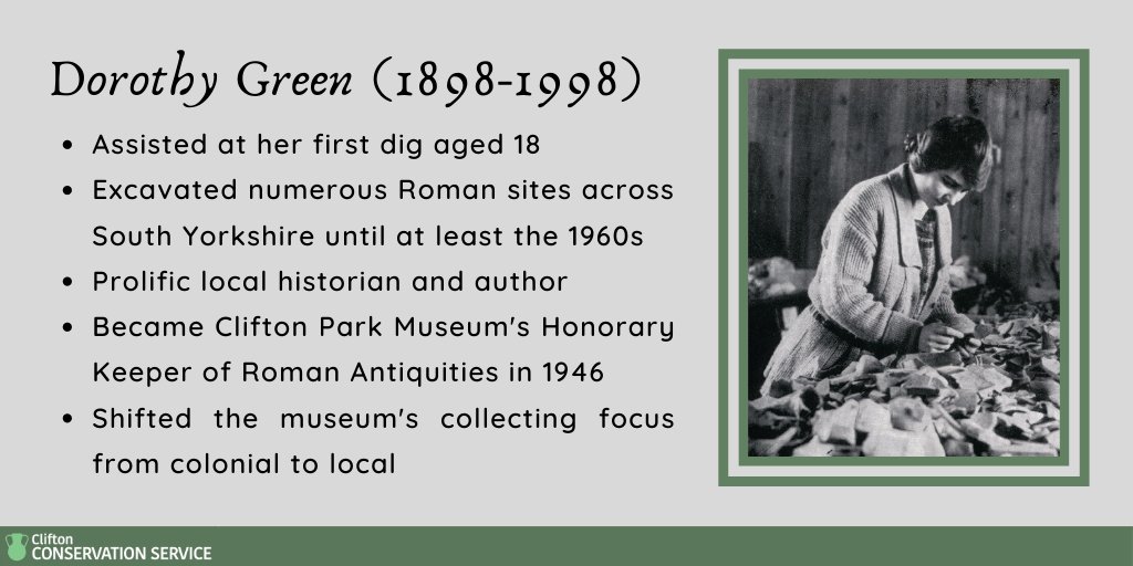cliftonconserve's tweet photo. 2 #IconArchTC Dorothy was an extraordinary woman and this was a chance to show visitors more than the excavated materials usually associated with her: it was an opportunity to talk about professionalism, her impact on the world, and show a little of Dorothy as a person. 🏺 https://t.co/xdvXIotxbz