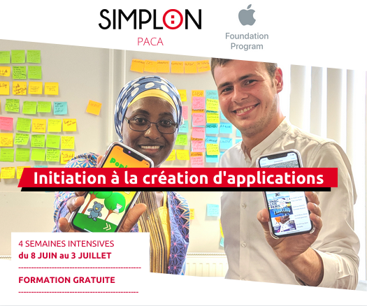 SimplonPaca's tweet photo. 👀 Plus que 5 places disponibles à #Marseille pour la 🎓 formation Apple Foundation Program de 4 semaines.
✅Inscrivez-vous à la formation https://t.co/XZNmpNttqk
#marseille #AppleFoundationProgram #formation #reconversionprofessionnelle #uxdesign #Swift https://t.co/ZXiGr9yc8r