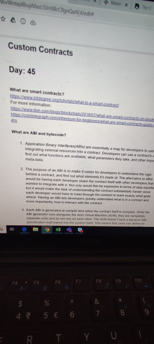 Supra27376072's tweet image. Day 45- Custom Contracts the main thing to implement blockchain
@OAN_OpenApps 
#openapps
#100DaysOfCode