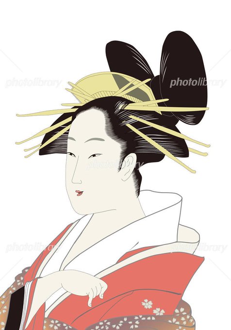 和風美人のtwitterイラスト検索結果