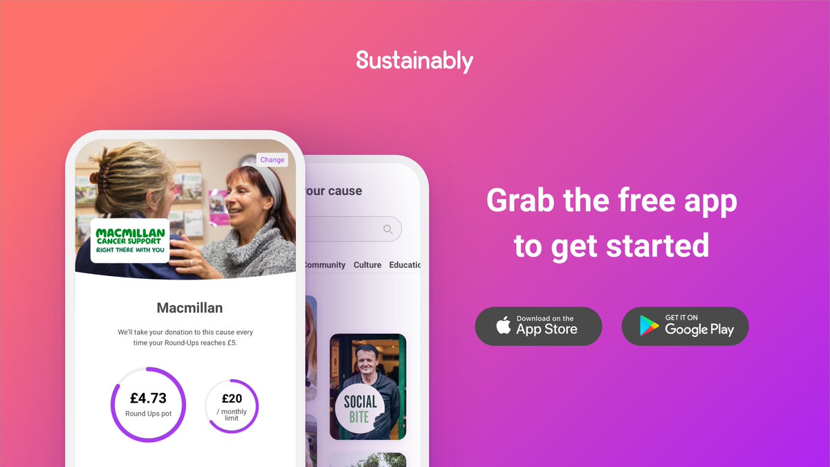 We’re excited to announce the Sustainably app is finally here!🙌You can now download on the App Store or Google Play. Link in bio.

Big shout out to team <a href="/Sustainably/">Sustainably</a> for making this happen and thanks to everyone who has supported us so far. This is just the beginning!🚀
