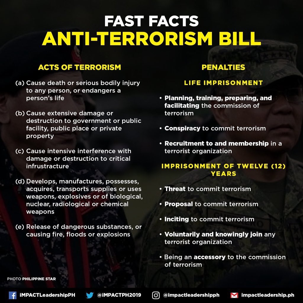 Why is the Bill anti-activist?This is how the bill defines "terrorism", which for the most part, is very vague. Pay close attention to (b) and (c); these items, being vague, can include rallies by activist groups