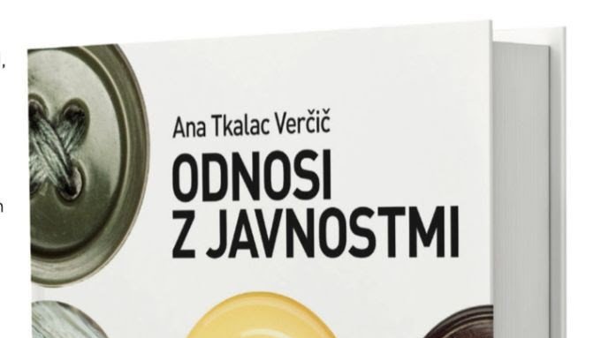 V tisku je prvi celostni učbenik za odnose z javnostmi, avtorice prof. dr. Ane Tkalac Verčič! Prednaročilo lahko izvedete tukaj knjigarna.fdv.si/knjige/komunik…