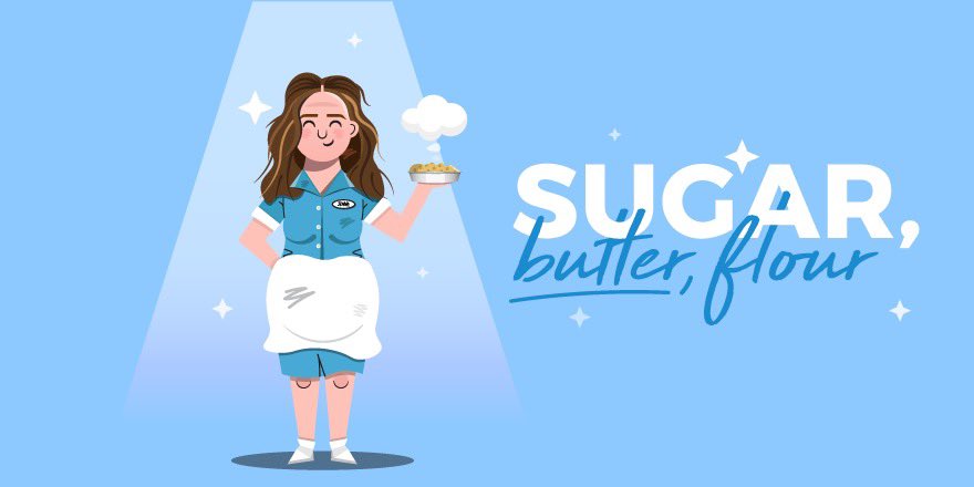 rcurran__'s tweet photo. I have created a new series which looks back at a handful of memorable musicals from the last two decades. 

1. Waitress 

Keep updated with the full series: https://t.co/mffBSaAt3I

#musical #illustration #waitress #broadway #design @WaitressUK @WaitressMusical @SaraBareilles https://t.co/zXk1ccwEhs