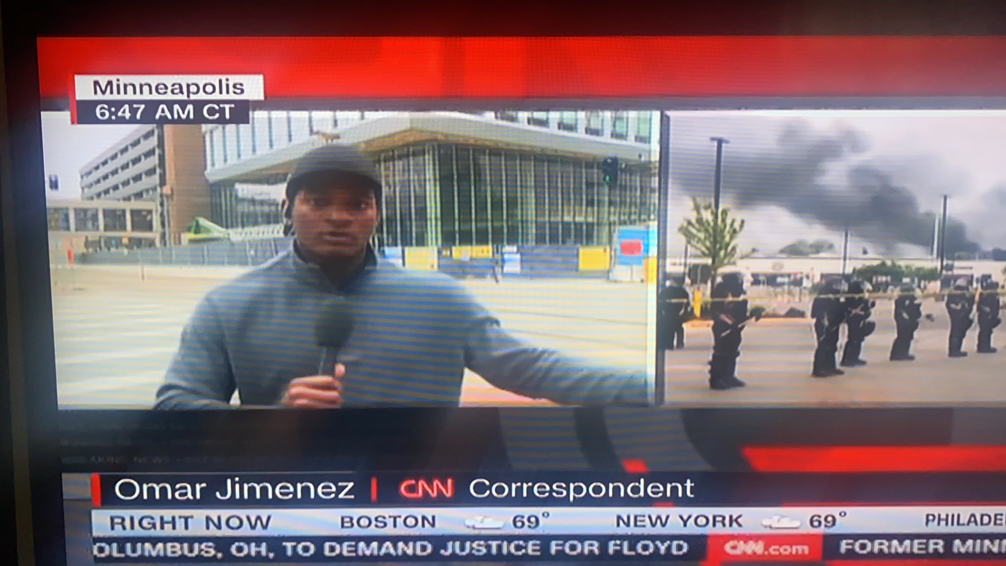 Jonathan Karl On Twitter After An Intervention And An Apology From The Governor Cnn S Omarjimenez Has Been Released And Is Back On The Job His Poise And Professionalism While Being Intimidated And