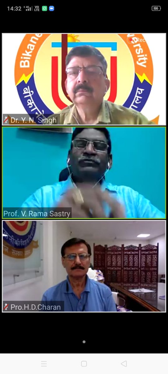 IMitrc's tweet photo. Today,the workshop on Human Values came to an end and on the final day Vice Chancellor BTU, Prof. H.D.Charan , Vice Chancellor BATU, Prof.V. Rama. Sastry and Dean Academic Affairs, Dr. Yadunath Singh addressed all the students &amp; also took feedback from them. https://t.co/Evde7UEhlU