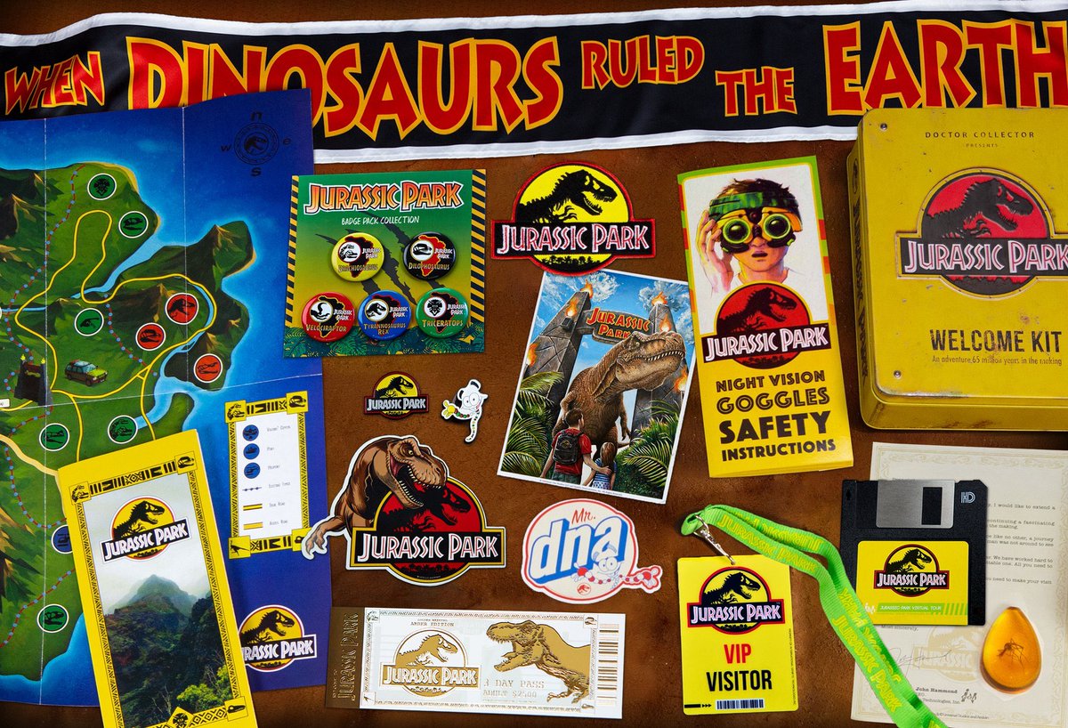 タスク 黒門前 Twitter પર ジュラシック パークの夢グッズ詰め合わせめちゃめちゃ欲しー