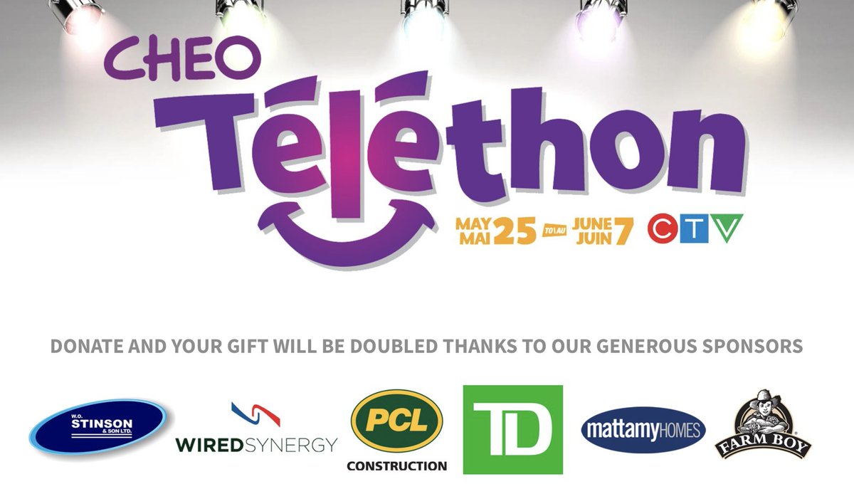 LydiaCBlanchard's tweet photo. As we face the uncertainties of #COVID19, it is more important than ever to celebrate our bravest heroes. Help @CHEO continue to provide world-class care during this #CHEOTelethon May 25 – June 7. Every donation will be matched! #Hero4CHEO #CHEO https://t.co/369rFTr5rM https://t.co/bAUIhyor3U