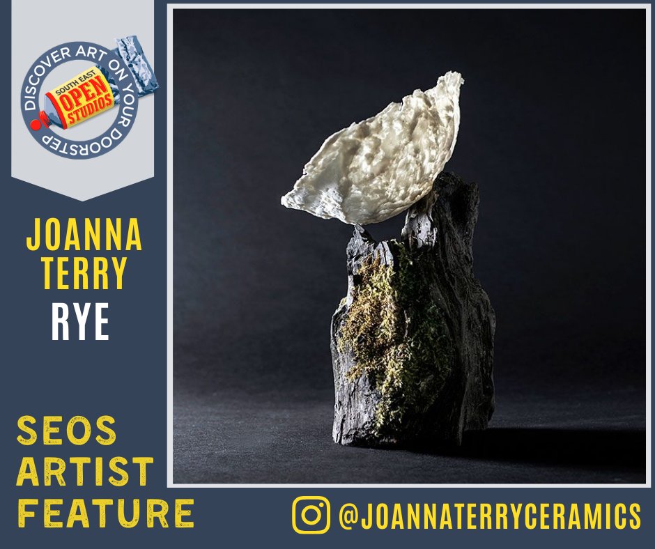 seopenstudios's tweet photo. #SEOSArtistFeature
Based in #Rye, Joanna Terry casts in #clay, ‘en plein air’, using rich imprints to create #delicate forms in #porcelain paper clay, transformed with the addition of light.
Image: 'Cast Porcelain Paper Clay on Charred Wood'
#SEOSArtist https://t.co/Iro4FFAyMr
