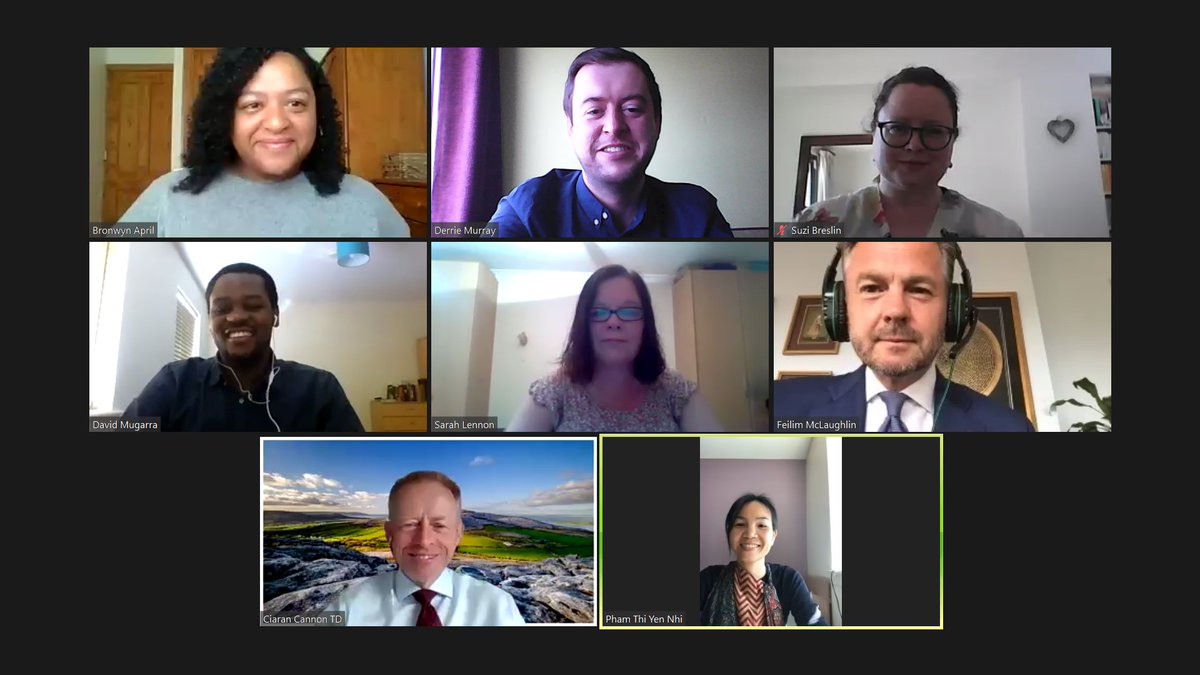 Irish Aid (@irish_aid) on Twitter photo Min <a href="/ciarancannon/">Ciaran Cannon</a> gave the keynote speech at today’s 2020 DFAT Fellowships seminar, at which fellows presented on their areas of study & experiences in 🇮🇪.
The programme supports 121 fellows from 17 countries studying for master’s degrees in 🇮🇪’s Higher Education Institutions. Min <a href="/ciarancannon/">Ciaran Cannon</a> gave the keynote speech at today’s 2020 DFAT Fellowships seminar, at which fellows presented on their areas of study & experiences in 🇮🇪.
The programme supports 121 fellows from 17 countries studying for master’s degrees in 🇮🇪’s Higher Education Institutions.