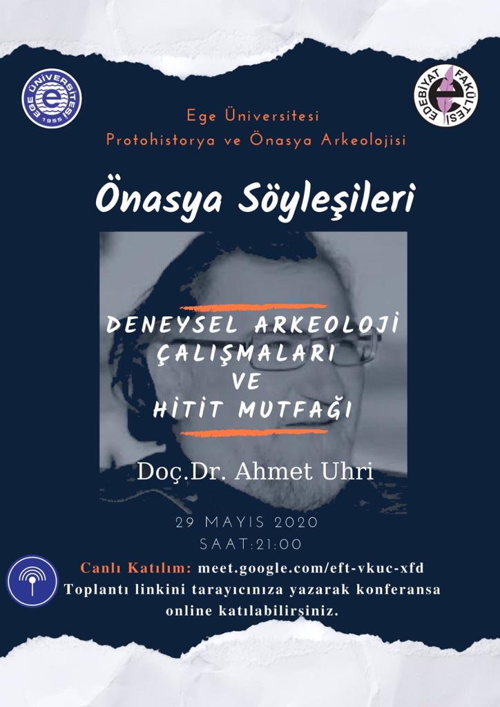 egeprotohistory's tweet photo. Önasya Söyleşileri'ne Dokuz Eylül Üniversitesi öğretim üyesi Doç. Dr. Ahmet Uhri'nin "Deneysel Arkeoloji Çalışmaları ve Hitit Mutfağı" başlıklı konuşması ile devam ediyoruz... Birazdan başlıyor. https://t.co/hPDWdZqRgt