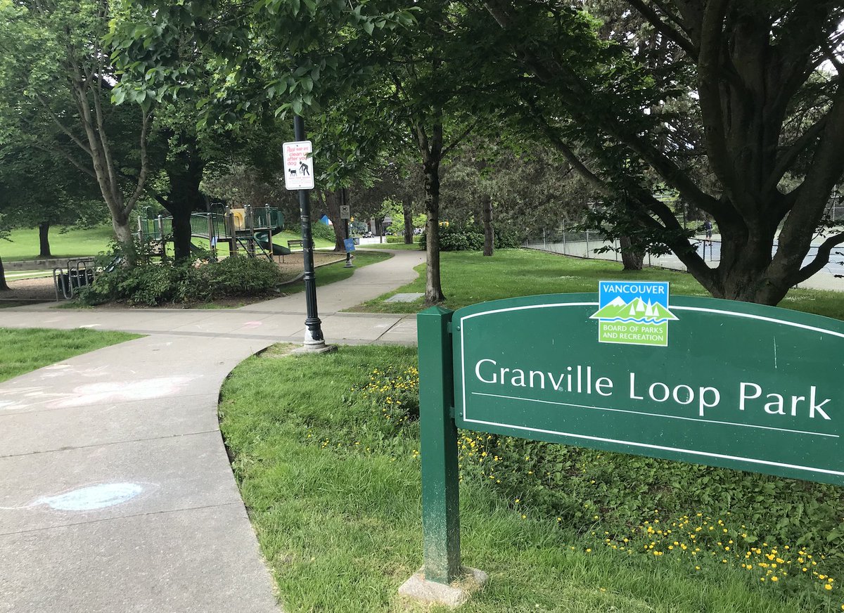6. GRANVILLE LOOP PARK- Interesting use of space around the bridge that doesn't quite come together!- Mural in the tunnel is nice; lighting has improved - Fun brutalism inspired pond- Playground has seen better days- Good for tennis, average for everything else