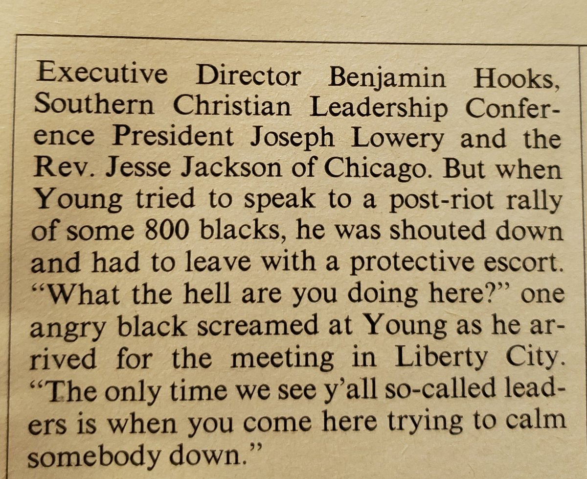 Miami protesters also weren't too thrilled when outsiders stepped in.When Jesse Jackson visited Miami to try to smooth tensions he was chased out of a rally."The only time we see y'all so called leaders is when you come here trying to calm someone down."
