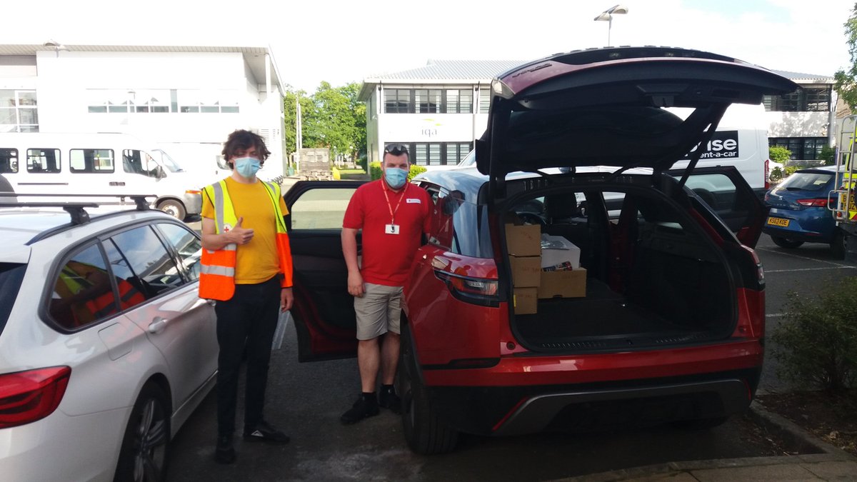 BRC_ERScotland's tweet photo. Our Glasgow team have outdone themselves on one of the hottest days of the year. 277 deliveries to people across Glasgow. #BritishRedCross #KindnessWillKeepUsTogether #Community https://t.co/Cs009OTxUZ