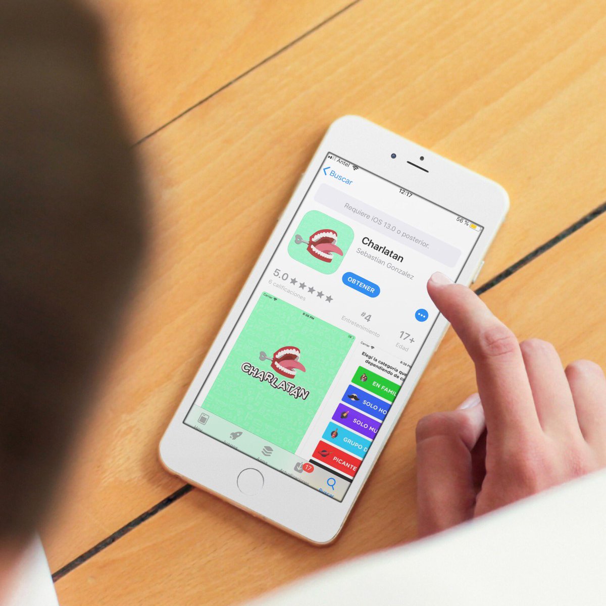 SebaStandUp's tweet image. PONETE #CHARLATÁN !

Tiembla @BillGates ! Acabo de sacar mi propia app! Son más de 700 pregunta diferentes divididas en 7 categorías para ponerle humor a las juntadas. Por ahora disponible en App Store 

Jugártela con ese RT😉