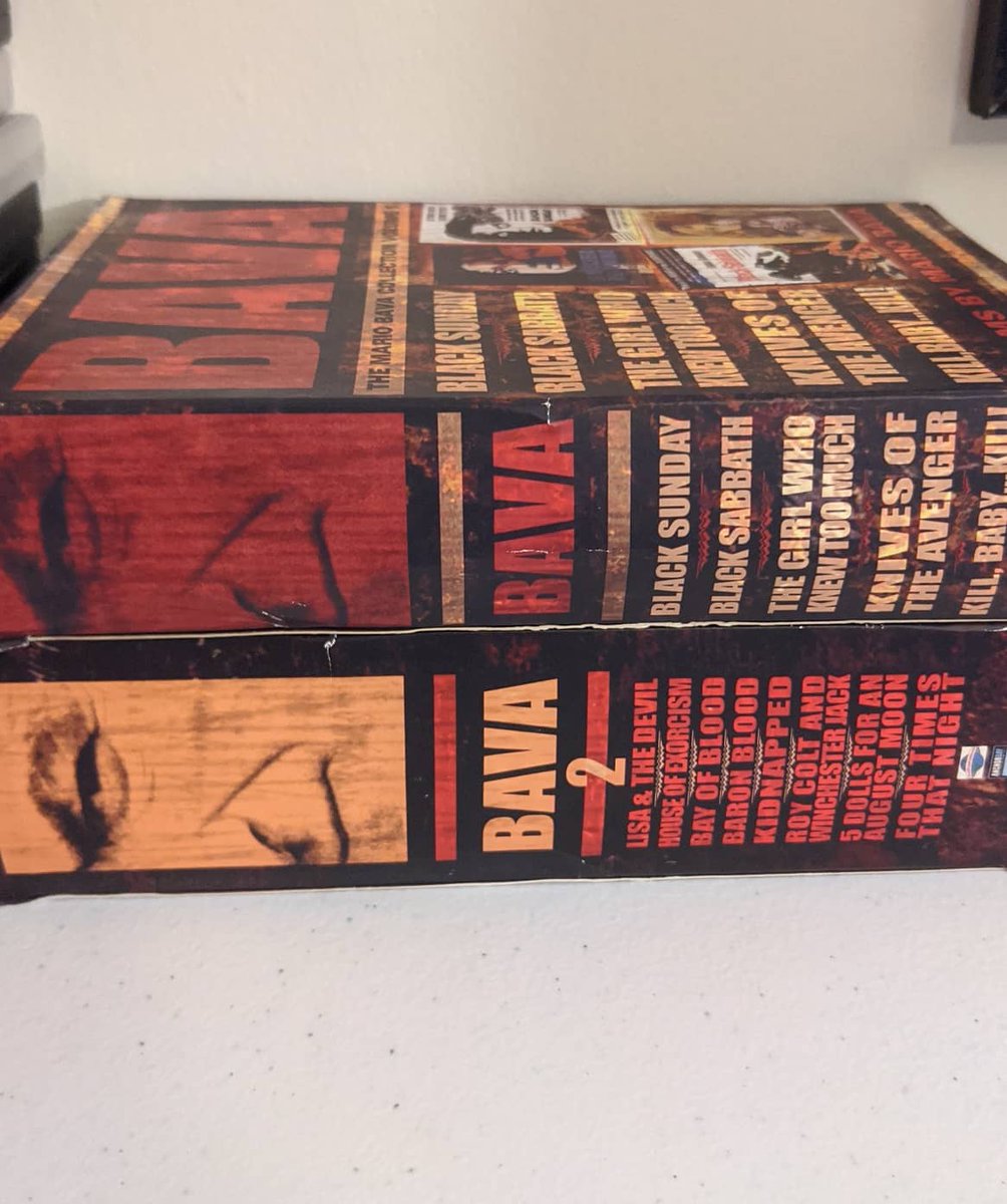 Some of my Giallo collection. <a href="/blunderground/">Blue Underground</a> <a href="/MondoMacabroUSA/">Mondo Macabro USA</a> @mondodigital