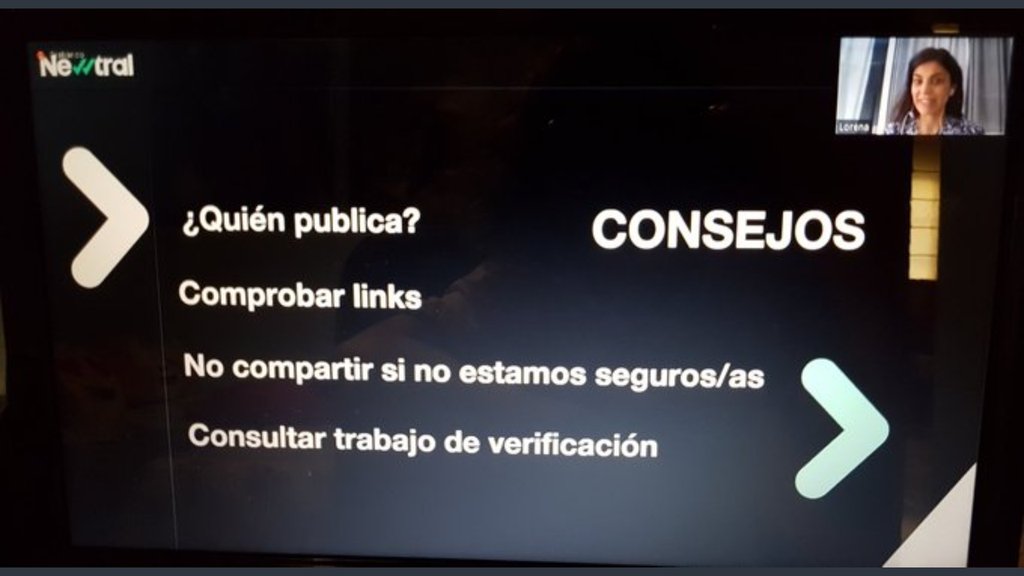 VeriFake's tweet photo. Hoy @Lore_Baeza de @Newtral, en el I Congreso Online de Comunicadorxs Antirrumor de @SPA_Periodistas, explica cómo detectar y verificar nosotrxs mismxs los bulos.
📺📻🗞
#verifake #noticiasfalsas #bulos #fakenews #desinformación https://t.co/IFfeNRGst3
