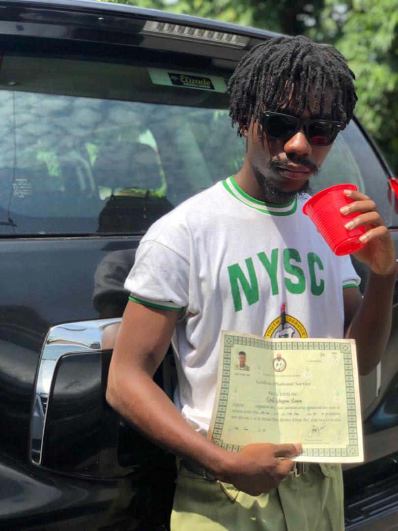 DJace__'s tweet photo. The thing about new beginnings is that they require something else to end. Nysc settled 🤝🤝 https://t.co/LaA3VAezNg