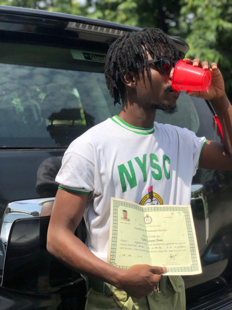 DJace__'s tweet photo. The thing about new beginnings is that they require something else to end. Nysc settled 🤝🤝 https://t.co/LaA3VAezNg