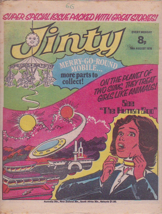 Jinty was a powerhouse of girls' science fiction and fantasy. There really was nothing else like it: sales were good and the stories were solid and imaginative...