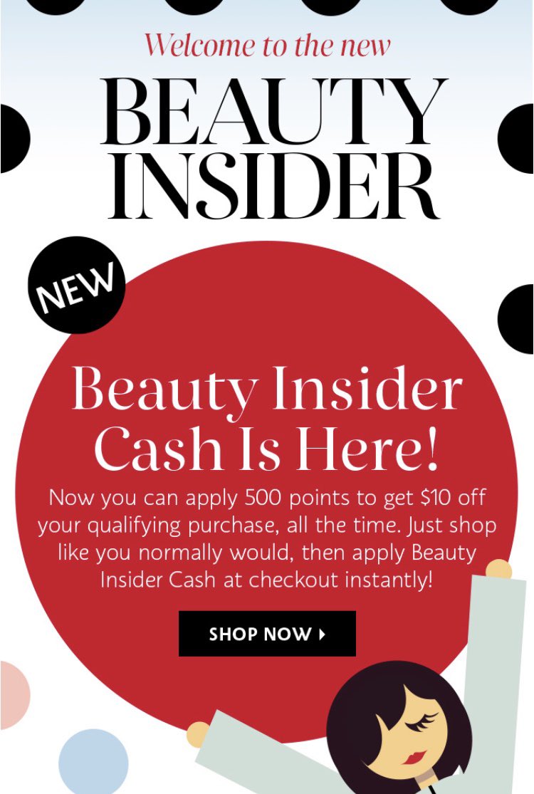 BeverlyGA's tweet photo. Finally! A #Sephora Beauty Insider rewards feature that I can actually use. Glad that someone finally listened to what customers really want. #customerloyalty #rewardsprogram #cx https://t.co/qZRxzfLaqB