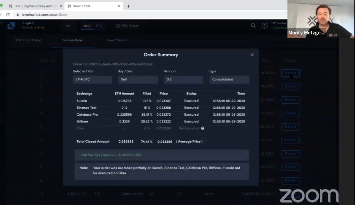 tehMoonwalkeR's tweet image. having the ability to execute 1 order 

filled over multiple exchanges is fucking EPiC!

this could be THE solution for low liquidity!

also it would even out the competition of exchanges and make it less brutal!

low cap hunters will love it

youtube.com/watch?v=FpP-8p…

$LCX 

@lcx