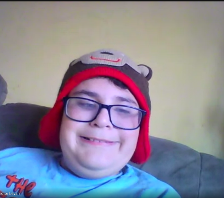crilly_s's tweet photo. It was great catching up with everybody on Google Meet this week! We played Guess that Word to review our vocabulary words and Charlie and the Chocolate Factory Kahoot. I loved seeing that school spirit for virtual hat day! #distancelearning #futurereadyhamilton https://t.co/oRWgj5nZqM