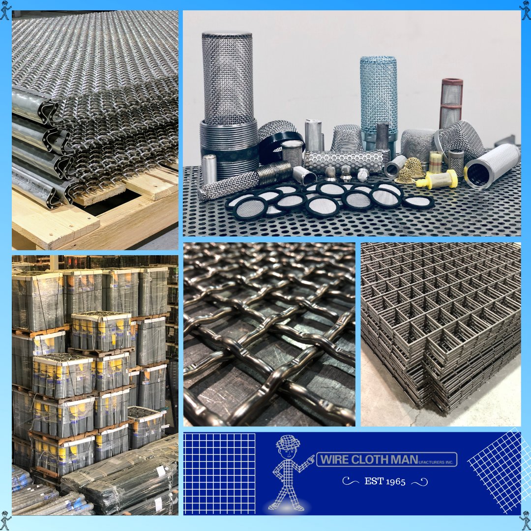 wireclothman's tweet photo. #GotMesh. Give The Wire Cloth MAN a call with your mesh needs! #WireClothMAN #WireClothMANufacturers #Mesh #wiremesh #weldedmesh #wovenmesh #filter #filtera #meshfilter #architectural #architecturaldesign #infill #infillpanels #meshinfill #quarry #aggregate #aggregatescrushing https://t.co/awfEN1FX6j