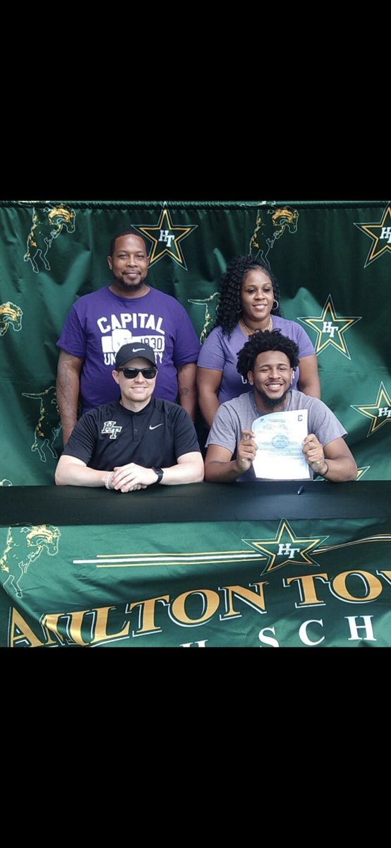 CoachMerryman's tweet photo. It was a little sunny and windy yesterday, but finally we could get you signed over!  Congrats to you and the fam my man 👊 https://t.co/DD2scuvFPC
