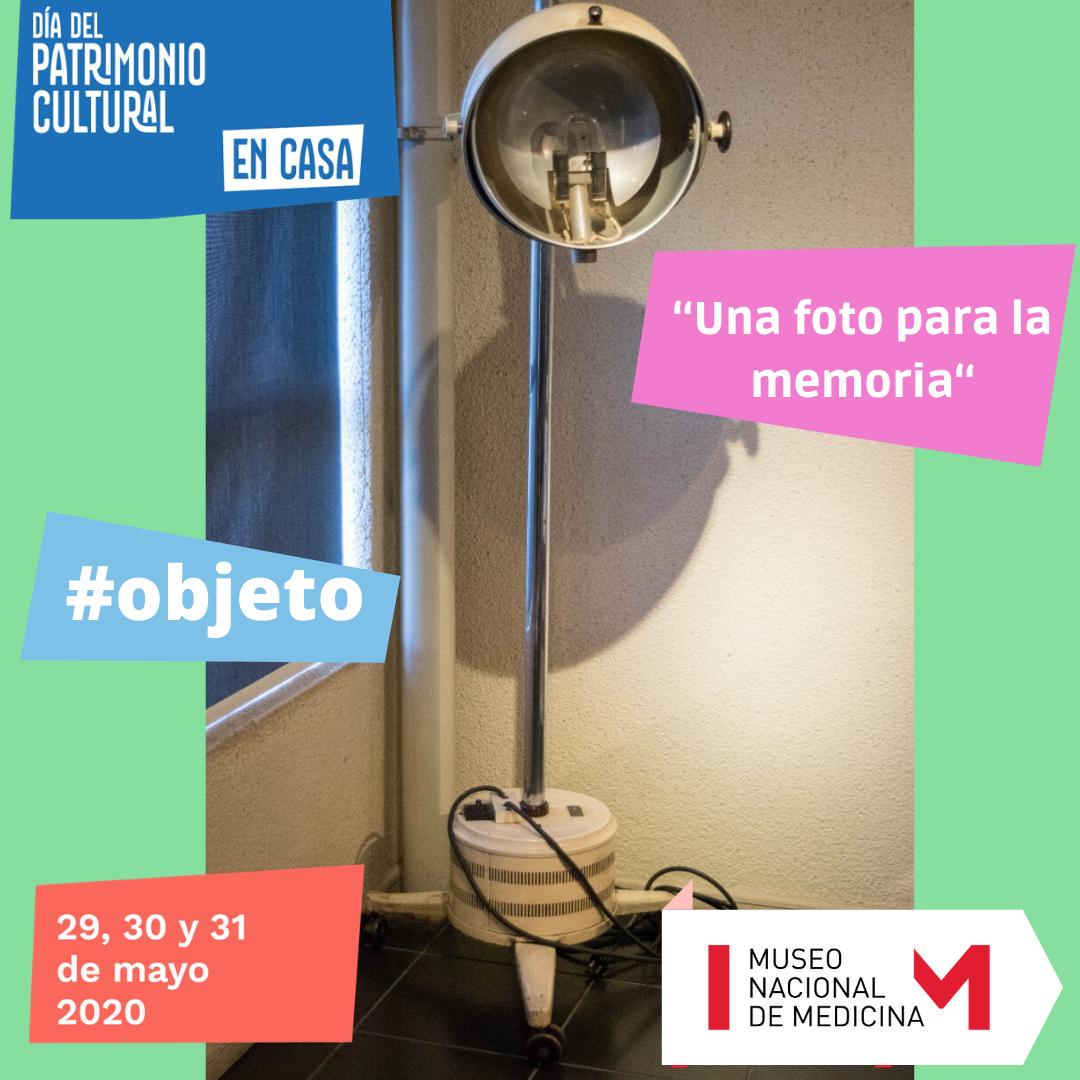 HOY #DiaDelPatrimonioEnCasa <a href="/museomedicina/">Museo Medicina Chile</a> <a href="/MedicinaUChile/">Facultad de Medicina</a> Te invita a SUBIR o enviar museomedicina@gmail.com una fotografía con tu experiencia, objeto, instrumental, gesto, salud terreno, en tiempos @Covid_19 
Tu aporte es memoria y patrimonio futuro✨
✋💦🤚
<a href="/museosuchile/">Museos Universidad de Chile</a>
