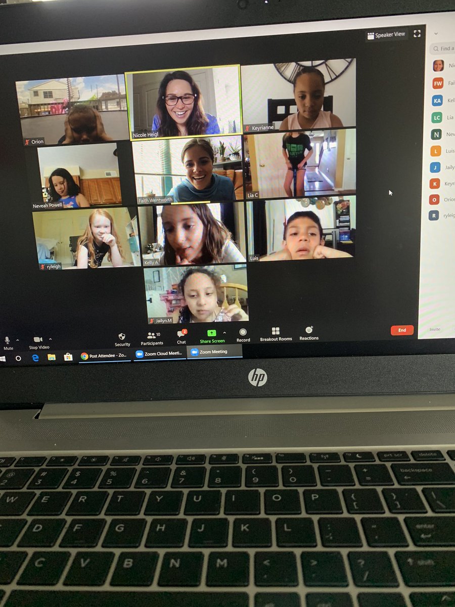 Bulldogsin118's tweet photo. Last room 118 Friday Fun zoom of the school year! Many were sad by the end but we kept spirits high during with some fun talents and show and tell! Mrs. Wentworth was also able to join and say goodbye to students! These 3rd graders are headed to 4th grade! #wyproud https://t.co/AKu3TVYe51