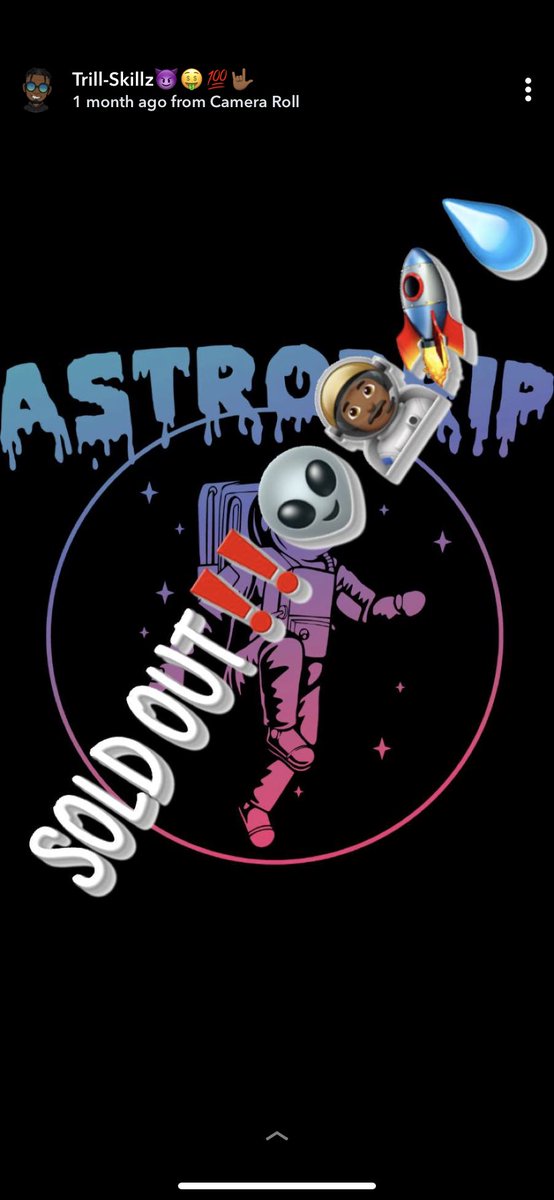 Thanks To All That Supported AstroDrip And Within 72 Hours All Inventory Is Gone! #ThanksForShopping #SeeYouNextTime #WinterGearComingSoon  👽👨🏾‍🚀🚀💧