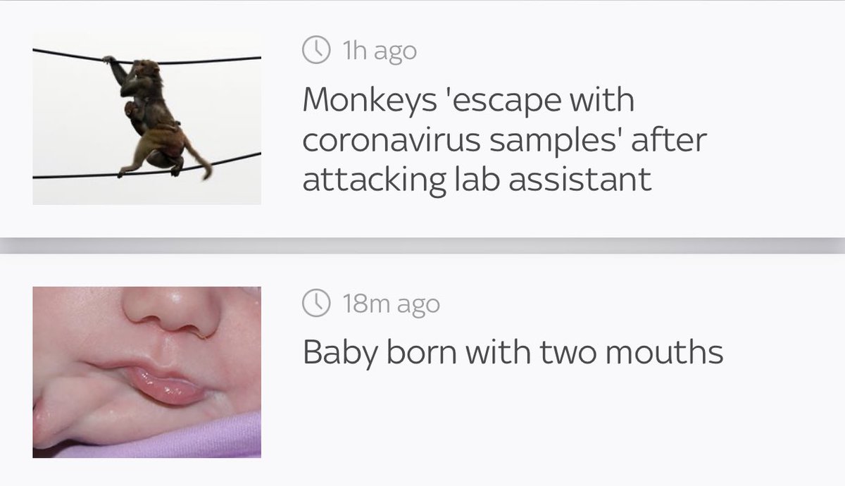 Flynn_94's tweet photo. @rickygervais @StephenMerchant Throwback to the XFM shows with these sky news app headlines. Imagine the excitement @KarlPilkington would have got seeing these 2 stories in the same hour!! https://t.co/yie2J5rAhn
