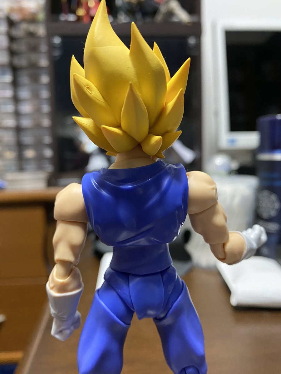 シゲ おもちゃ撮影会 テーマ 後ろ姿 さらばだ ブルマ トランクス そして カカロット 誇り高く 偉大なる父の最後の後ろ姿 ベジータ フィギュアーツ写真部