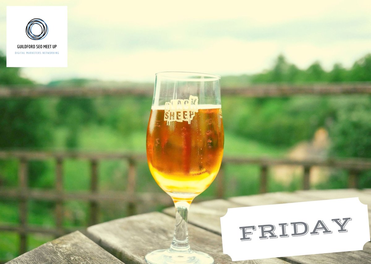 Hello Friday. 
With talk of #pubgardens reopening, a #beer in the #sunshine sounds pretty good, doesn't it?! 
Tag your #favouritepubgardens in or around #Guildford, and let them know you're missing them. #guildfordseomeetup #loveguildford #isupportguildford
