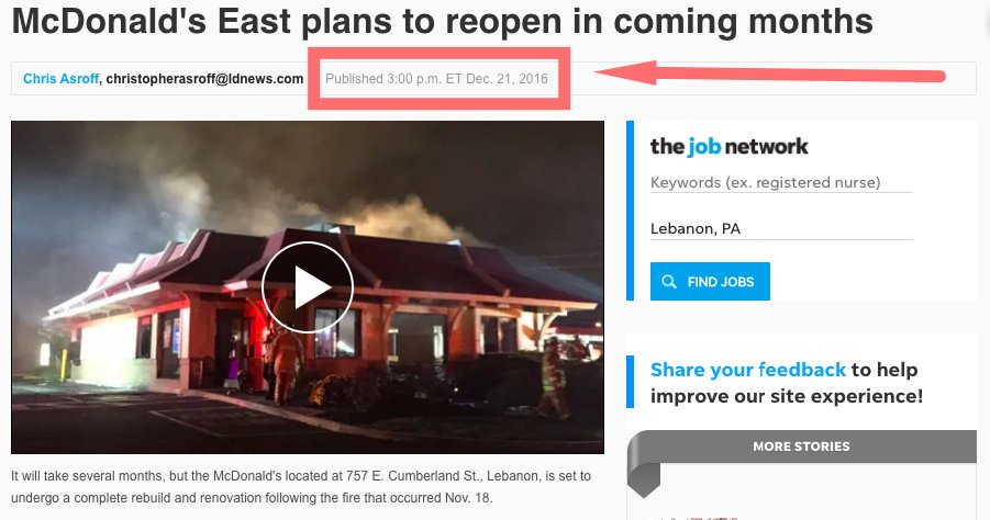 3. Do not get information from Breaking News twitter accounts. Many use breaking news situations to gain clout and followers. For example this one, which used an old photo of a McDonald's on fire to make it look like it was from Minneapolis.