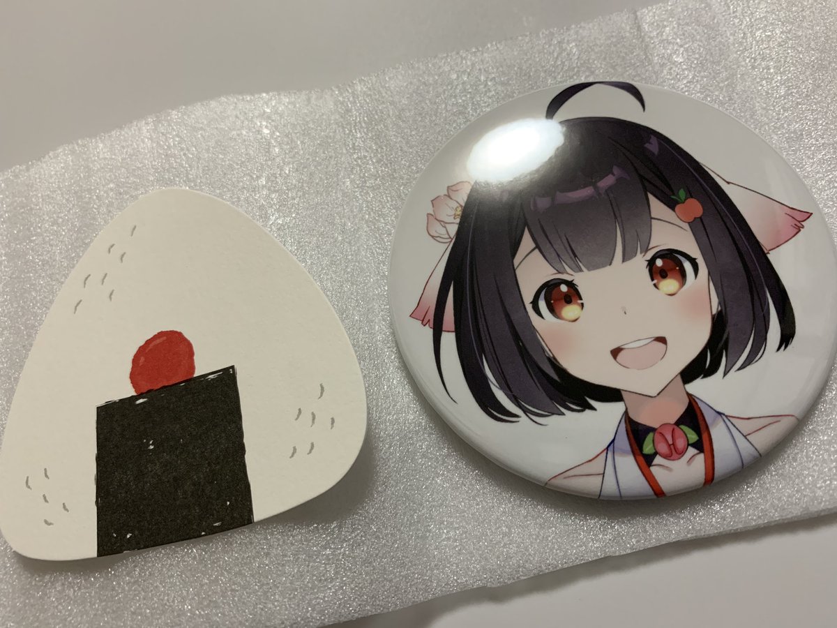 miche_lin73's tweet image. りんこちゃんの大きな缶バッジ届きました❗️
お手紙もありがとう‼️

#津軽りんこ