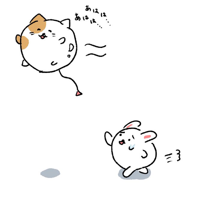 ねこ丸が風船になってしまう話を描きました イラスト ゆるキャラ うさぎ ナフ山の漫画 ねこ丸が風船になってしまう話を描きました イラスト ゆるキャラ うさぎ ナフ山の漫画